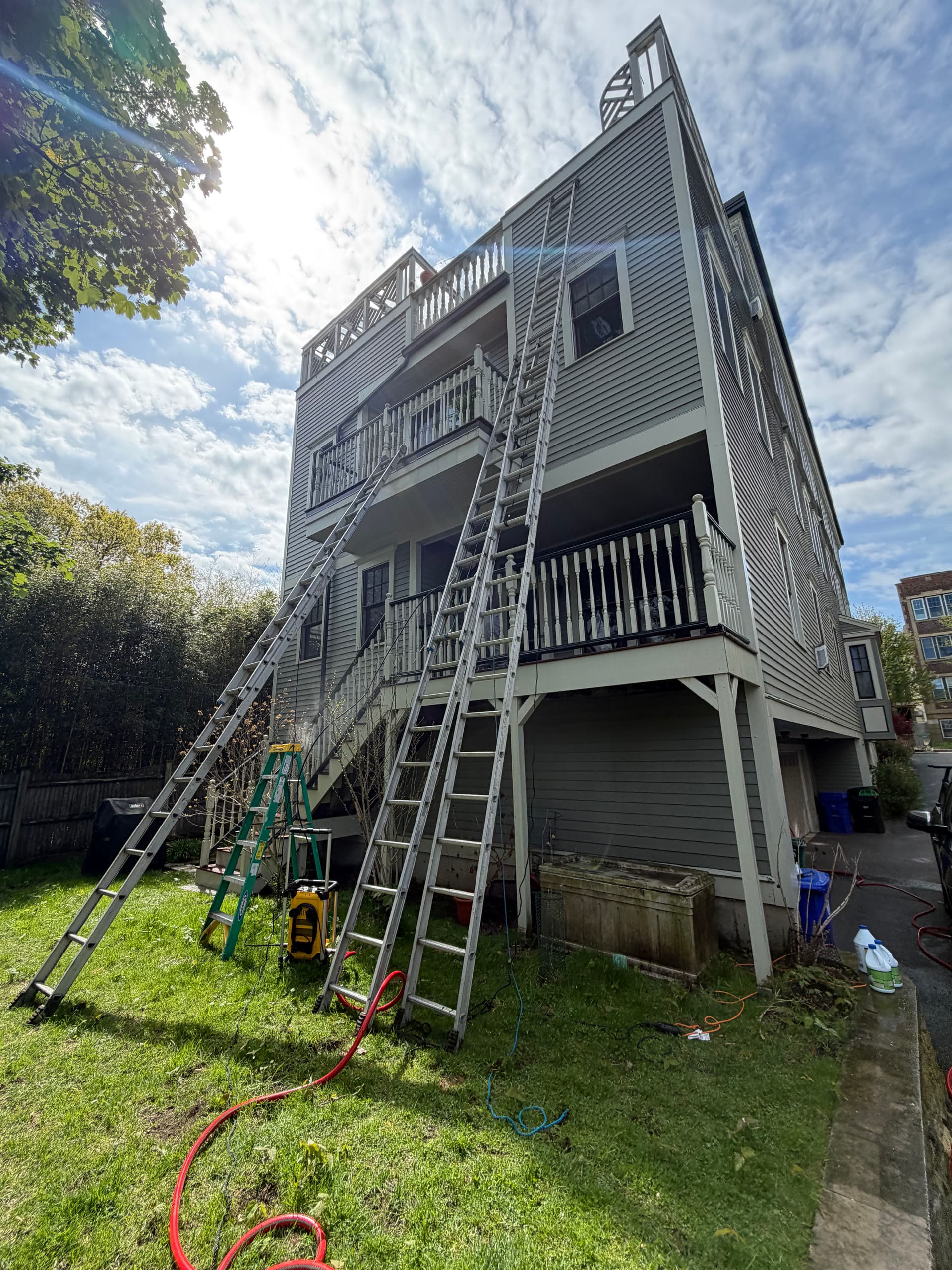 Exterior Carpentry and Trim Work on a Brookline Home image