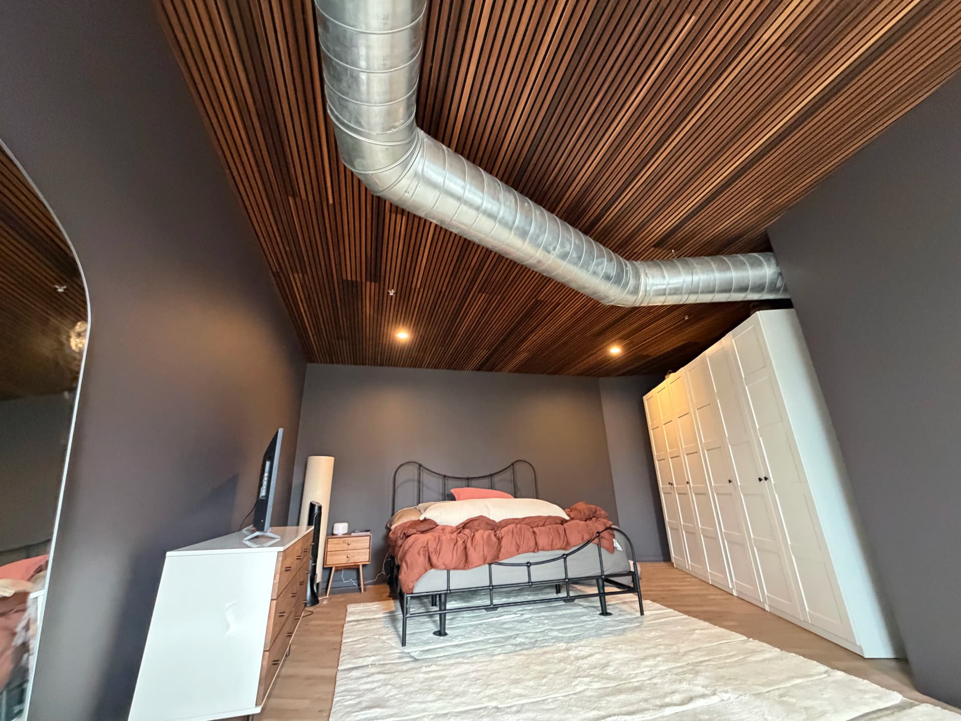 Gallery photos for Acoustic Wood Slat Ceilings That Actually Do Two Jobs: Image #1