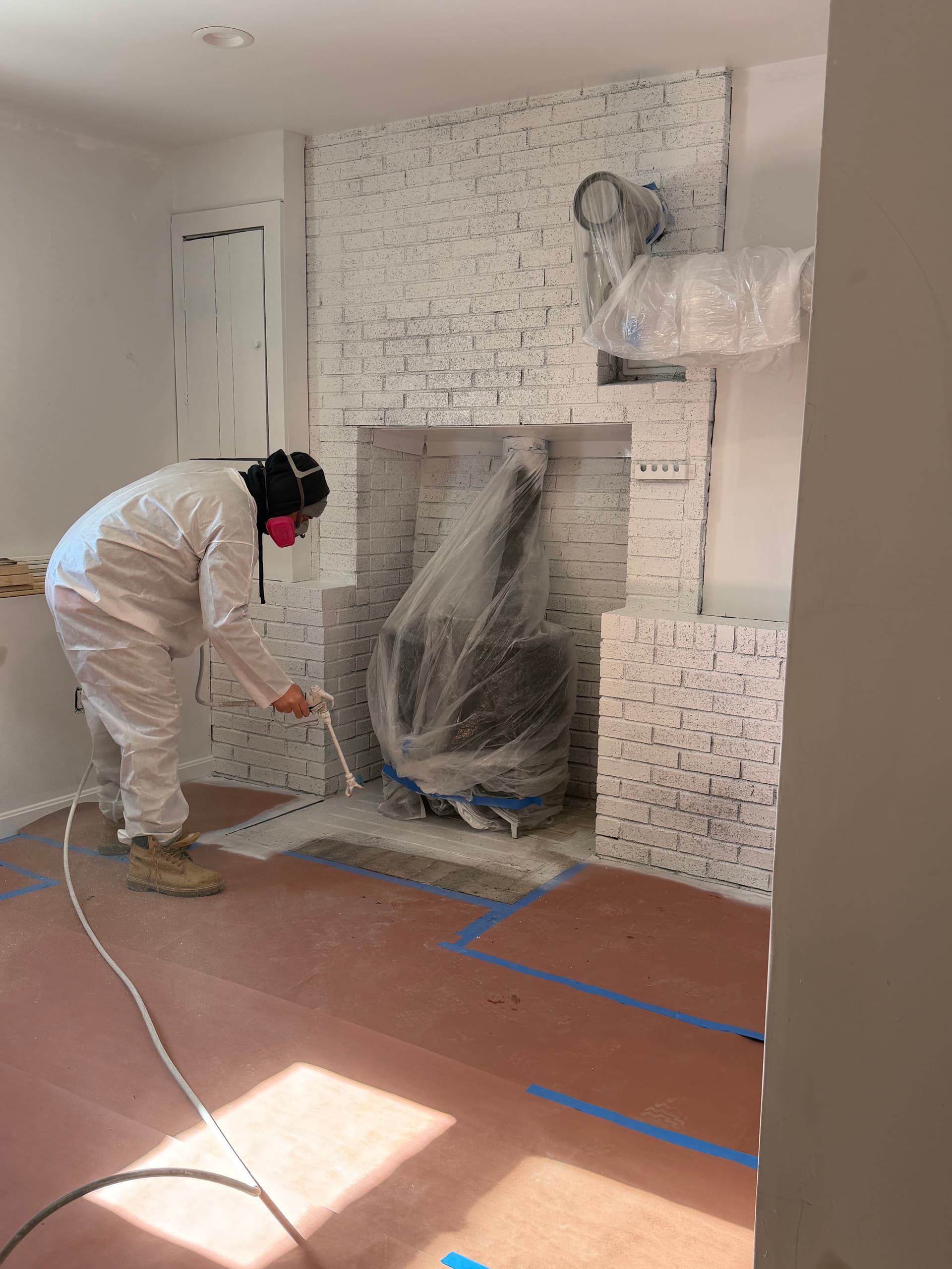 Gallery photos for Weymouth Bathroom Makeover and Fireplace Refresh: Image #1