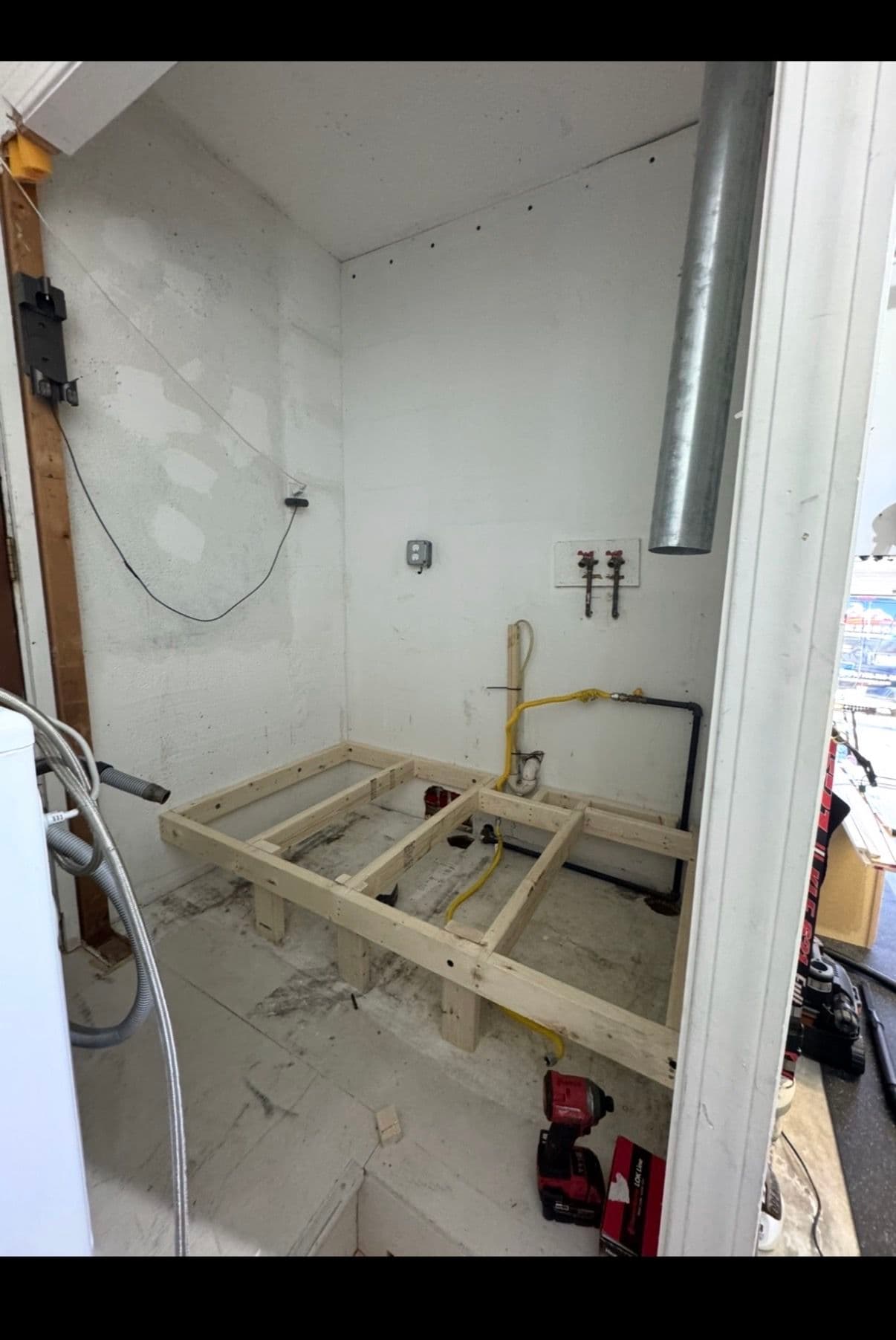 Gallery photos for Laundry Room Gut to Custom Build with Smart Storage: Image #1