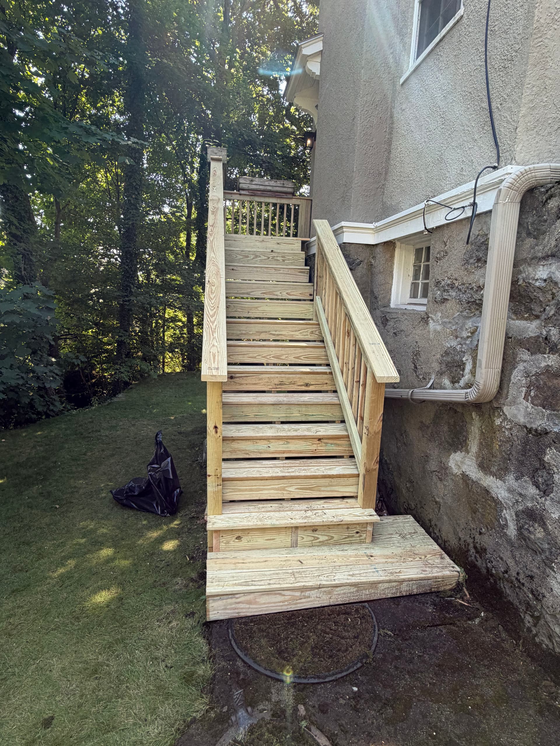 Gallery photos for Exterior Stair Rebuild That Fixed a Real Safety Problem: Image #2